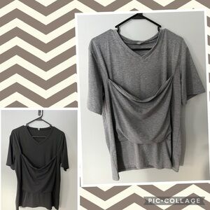 Baby wearing tshirt (price is for the PAIR)